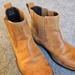 Mens Cole Haan Brown Dress Boot Nike Air Sole - Size 9.5